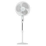 16, SWING, PEDESTAL FAN, WHITE