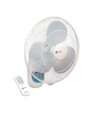 ORIENT WALL FAN 16 49 WITH REMOTE, IVORY