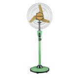 18, VORTEX AIR CIRCULATOR, PEDESTAL, GREEN