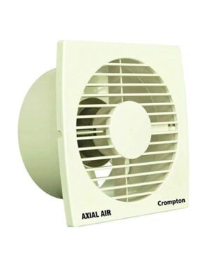 CROMPTON EXHAUST FAN 4, AXIAL AIR, L.D. EXHAUST, WHITE