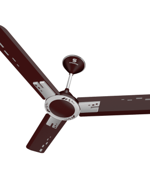 HAVELLS CEILING FAN 48, STANDARD DASHER JAZZ, WINE RED SILVER