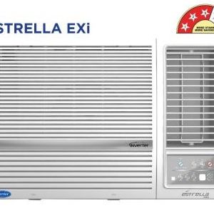 CARRIER INVERTER WINDOW, 1.5 TON, 18K ESTRELLA EXI (M) 3STAR, REMOTE