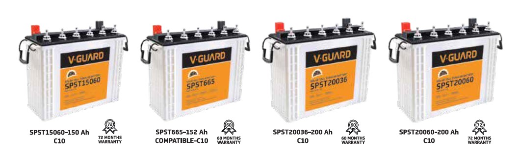 V Guard Solar Inverter Batteries Products