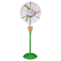 ALMONARD 18 Inch, AIR CIRCULATOR, PEDESTAL, GREEN