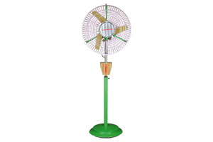 ALMONARD 18 Inch, AIR CIRCULATOR, PEDESTAL, GREEN