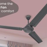 Bajaj 48 Classico Pro Ceiling Fan Coal Mine Grey