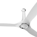 Bajaj 48 Inch Adonisair Ceiling Fan White Silver Chrome
