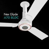 Bajaj 48 Nex Glyde A70 Ceiling Fan Cotton White
