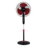 Crompton 16 Gale Classic Pedestal Fan Black Red