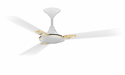 Crompton 48 Aura 3d Lotus Anti Dust Ceiling Fan Pearl White Gold