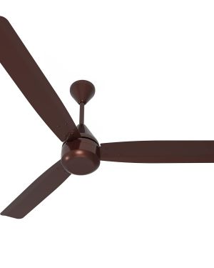 CROMPTON 48 Inch, GROOVE 28 W, CEILING FAN, COFFEE BROWN