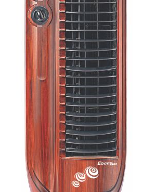 MCCOY EBONY, TOWER FAN, WOOD FINISH