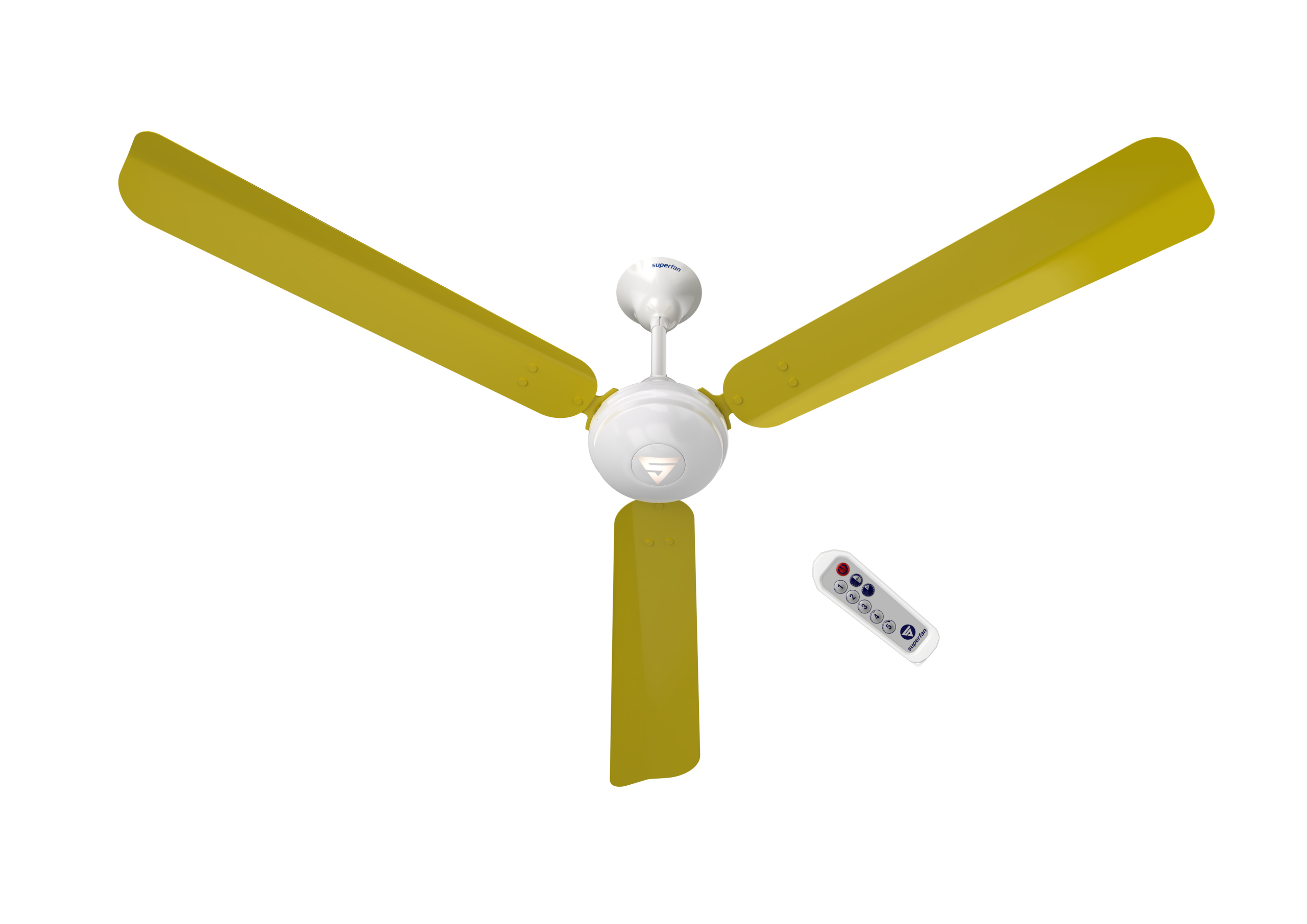 Superfan 56 V1 Ceiling Fan Yellow