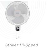 Usha 16 Striker Hi Speed Wall White