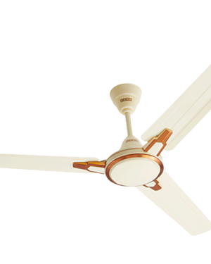 USHA 48 Inch, RACER CHROME 1 STAR, CEILING FAN, RICH IVORY