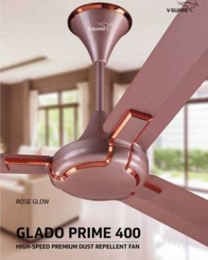 V GUARD 36 Inch, GLADO PRIME VX 3S, CEILING, ROSE GLOW