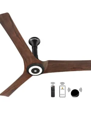 ATOMBERG- 48″, ARIS STARLIGHT, CEILING, DARK TEAKWOOD