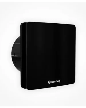 ATOMBERG- 6″, STUDIO, EXHAUST, BLACK