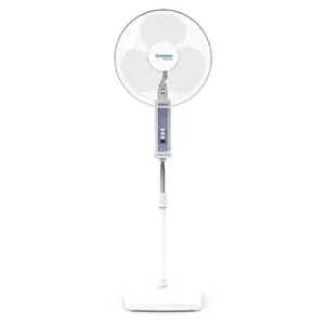 Crompton 16 , Hi Flo Wave Plus, Pedestal Fan, White