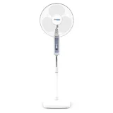 Crompton 16 , Hi Flo Wave Plus, Pedestal Fan, White
