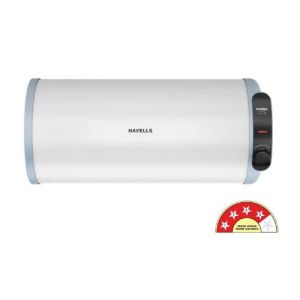 Havells Storage, 10 L, Fabia Slim Right Side, White Blue