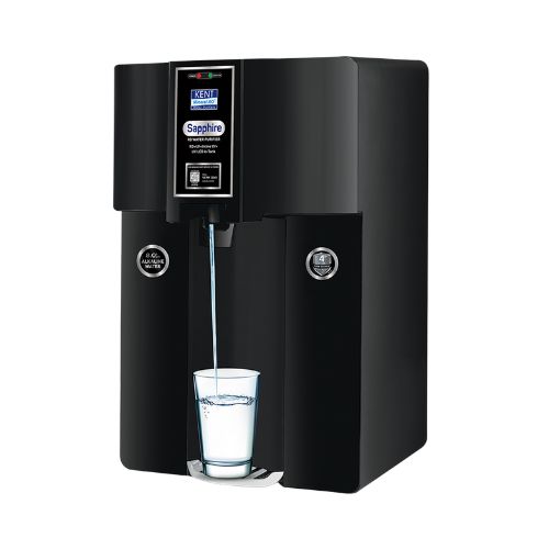 Kent Sapphire Black, Ro+uf+inline Uv+alk+tds Con+uv In Tank