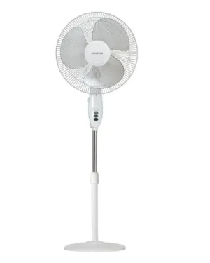 HAVELLS- 16”, SWING, PEDESTAL FAN, WHITE