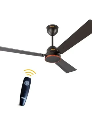 USHA- 48″, AEROEDGE BLDC, REMOTE, CEILING FAN, SMOKE BROWN