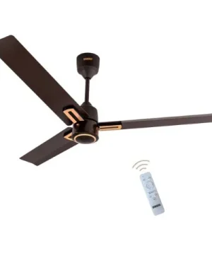 USHA- 48″, AEROEDGE PLUS BLDC, REMOTE, CEILING FAN, SMOKE BROWN