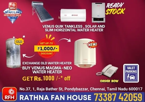 venus-stellar-water-heater-sparkling-new-year-sale-2026 Venus Stellar Water Heater Sparkling New Year Sale 2026